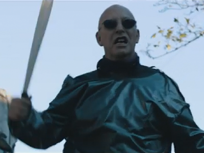 Steven Dark as The Butcher in The Neighbours (2021)